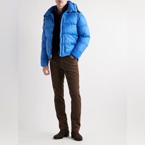 SID MASHBURN Cashball Padded Quilted Nylon Hooded Jacket Size M NWT